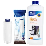 Akcesoria i części do ekspresów do kawy - Zestaw Do Delonghi Filtr AL-S002, Odkamieniacz Uniwersalny Aqualogis 1L - miniaturka - grafika 1