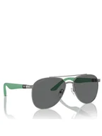 Okulary dla dzieci - Emporio Armani Okulary przeciwsłoneczne dziecięce 0EK2001 300387 Zielony - miniaturka - grafika 1