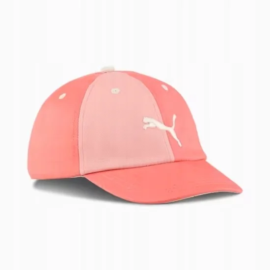 PUMA CZAPKA ESSENTIALS DAD CAP JR PINK