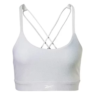 Biustonosze - Reebok Biustonosz sportowy Marka Model Yoga Strappy Biustonosz AOP - grafika 1