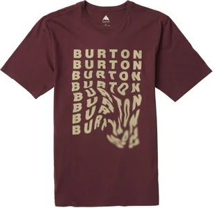 t-shirt męski BURTON VIRGA TEE Almandine - Koszulki męskie - miniaturka - grafika 1