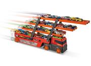 Samochody i pojazdy dla dzieci - Mattel Hot Wheels Mega Transporter GHR48 - miniaturka - grafika 1