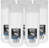 Lampiony i znicze - ZESTAW Wkłady do zniczy parafinowe BISPOL P360 80H 5szt. + Zapałki DABSTER_PL 38szt. - miniaturka - grafika 1