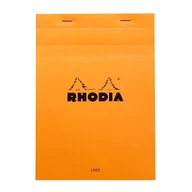 Notesy i bloczki - Blok Rhodia N°16 A5 14,8x21 cm, linie, pomarańczowy - miniaturka - grafika 1