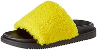 Klapki i japonki damskie - Pollini Klapki damskie Sabot, żółte, 36 UE - miniaturka - grafika 1