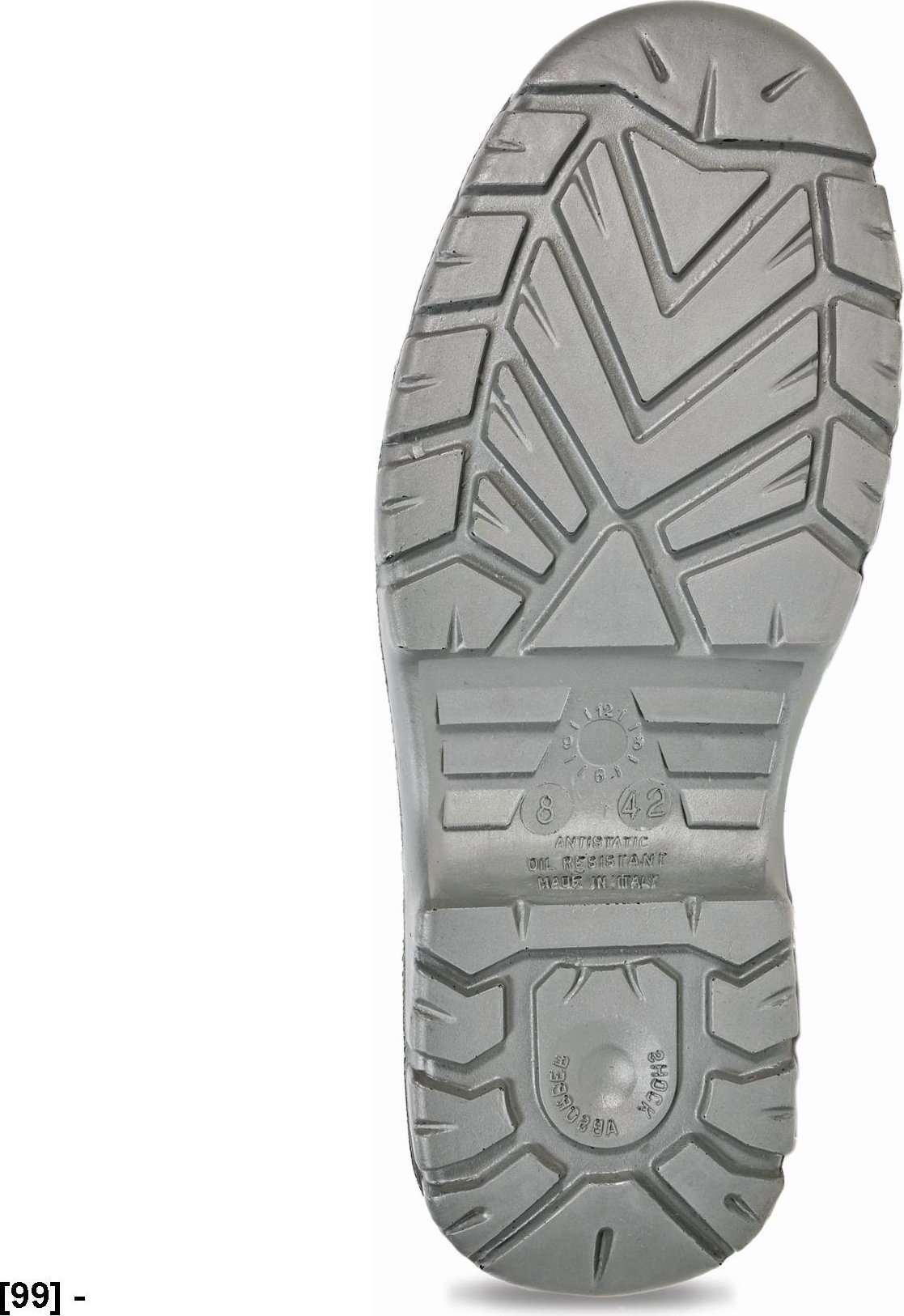 CERVA AUGE SANDAL S1P SRC - sandały robocze, skóra welurowa, METAL FREE, podnosek, wkładka antyprzebiciowa,podeszwa PU/PU, odblaski 42
