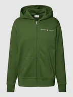 Koszulki męskie - Bluza rozpinana z nadrukiem z logo - miniaturka - grafika 1