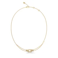 Naszyjniki - Naszyjnik Guess JUBN04 580JW Złoty - miniaturka - grafika 1