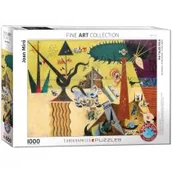 Puzzle - Eurographics Joan Miro Der tilled Feld Puzzle (1000, mehrfarbig) - miniaturka - grafika 1