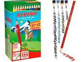 Kredki, ołówki, pastele i pisaki - Kredki ołówkowe Alpino Classic Festival 144 sztuki - miniaturka - grafika 1