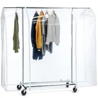 Wieszaki i stojaki - Tatkraft BIG Clothes Rail Cove – duży pokrowiec ochronny na wieszak na ubrania - miniaturka - grafika 1