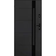 Drzwi zewnętrzne - Drzwi zewnętrzne PEKIN antracyt 90 lewe - miniaturka - grafika 1