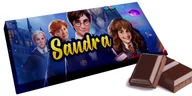 Czekolada - Czekolada HARRY POTTER - Słodki prezent na Twoje imię Personalizowana - miniaturka - grafika 1