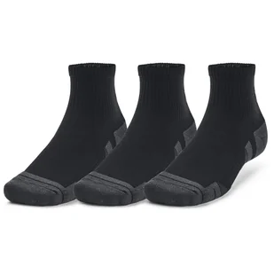 Zestaw skarpetek Under Armour Performance Tech 3pk Qtr Rozmiar skarpet: 47,5 - 50,5 / Kolor: czarny - Skarpetki męskie - miniaturka - grafika 1