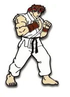 Gadżety dla graczy - Pinfinity, Przypinka Street Fighter AR "Ryu" - miniaturka - grafika 1
