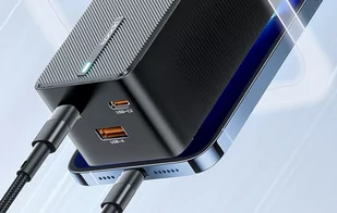 Ładowarka sieciowa Toocki 2xUSB-C + USB + USB DO USB-C, 1.5m, GaN 67W (czarna) - Ładowarki do telefonów - miniaturka - grafika 4