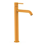 Baterie umywalkowe - Bateria umywalkowa nablatowa Tres Study bursztynowy połysk 26230801TAM - miniaturka - grafika 1