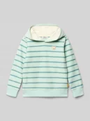 Swetry dla chłopców - Bluza z kapturem z czystej bawełny - miniaturka - grafika 1