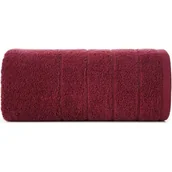 Ręczniki - Ręcznik 70 x 140 Kąpielowy Bawełna Dali 13 Bordo - miniaturka - grafika 1