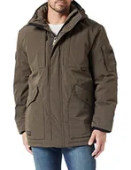 Kurtki męskie - camel active Kurtka męska, DARK BROWN, 66 - miniaturka - grafika 1