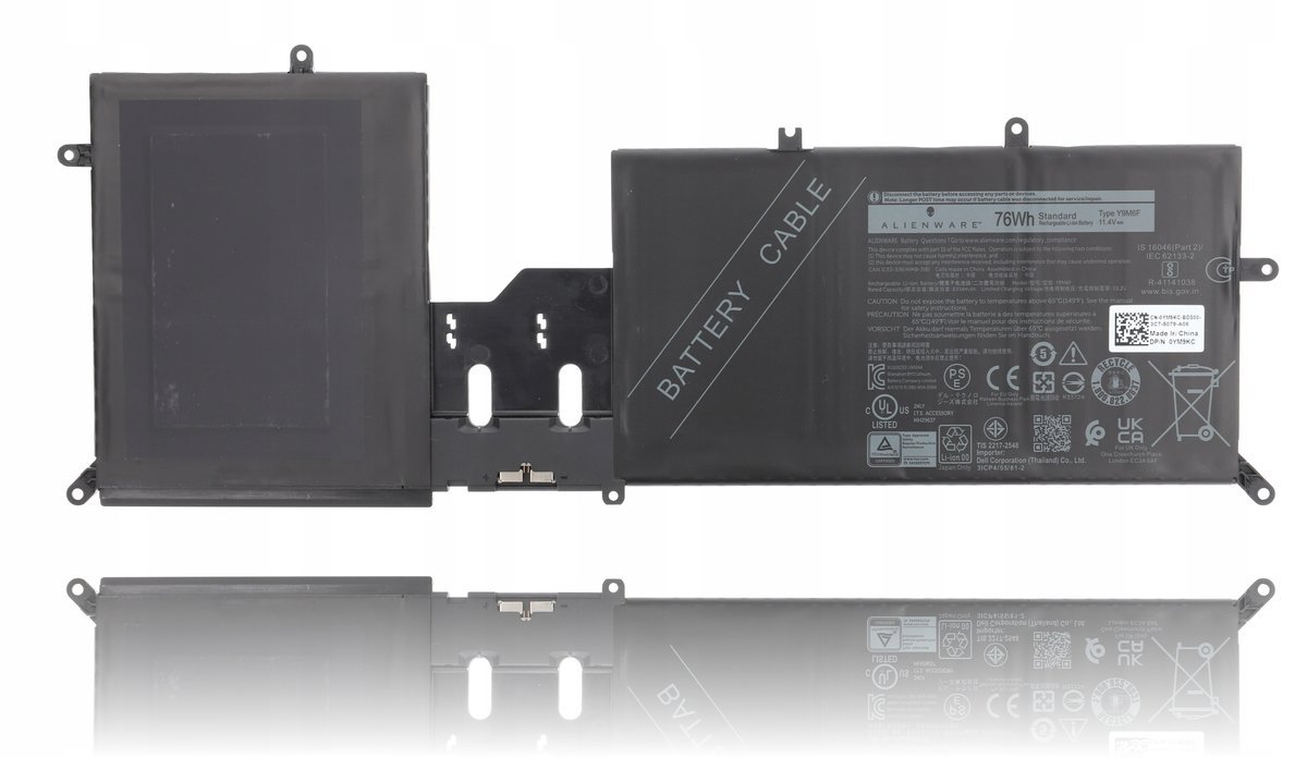 Oryginalna Bateria Dell 76Wh 6C Y9M6F 8K84V YM9KC
