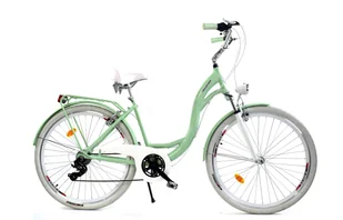 Rower Dallas City Alu 26" 7spd - mięta z białym - Rowery - miniaturka - grafika 1