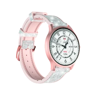 Kieslect Lora Różowy - Smartwatch - miniaturka - grafika 1