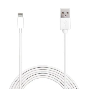 PURO Kabel połączeniowy USB Apple złącze Lightning MFi 2m (biały) 10_5347 - Kable USB - miniaturka - grafika 1