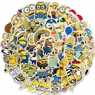 Zabawki kreatywne - NAKLEJKI Minionki MIX 50 szt - miniaturka - grafika 1