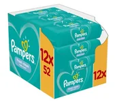 Chusteczki nawilżane - PAMPERS Chusteczki Fresh Clean 12x52szt 8001841078441 - miniaturka - grafika 1