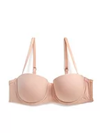 Biustonosze - Koton Damski biustonosz push-up, bez fiszbin, Nude (912), 80B - miniaturka - grafika 1