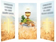 Ikony i obrazy sakralne - Zestaw 3 banerów na Boże Ciało - miniaturka - grafika 1