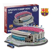 Puzzle - Stadion piłkarski - CAMP NOU - Puzzle 3D 98 elementów - model klubowy - miniaturka - grafika 1