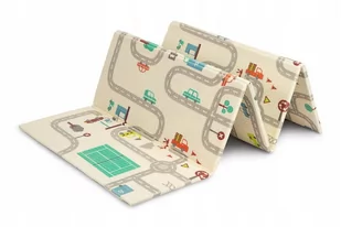 Toyz Wielofunkcyjna Mata Edukacyjna Piankowa Dwustronna 180X200 Samochody - Maty piankowe - miniaturka - grafika 1