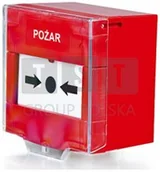 Akcesoria BHP - YOTOGI APPK Alarmowy, ręczny przycisk pożarowy, 1xNO/NC - miniaturka - grafika 1