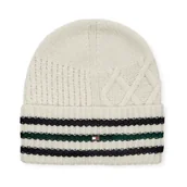 Czapki męskie - Tommy Hilfiger Wełniana czapka - miniaturka - grafika 1