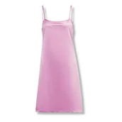 Sukienki - Sukienka damska Adidas sportowa różowa satynowa luźna-XS - miniaturka - grafika 1