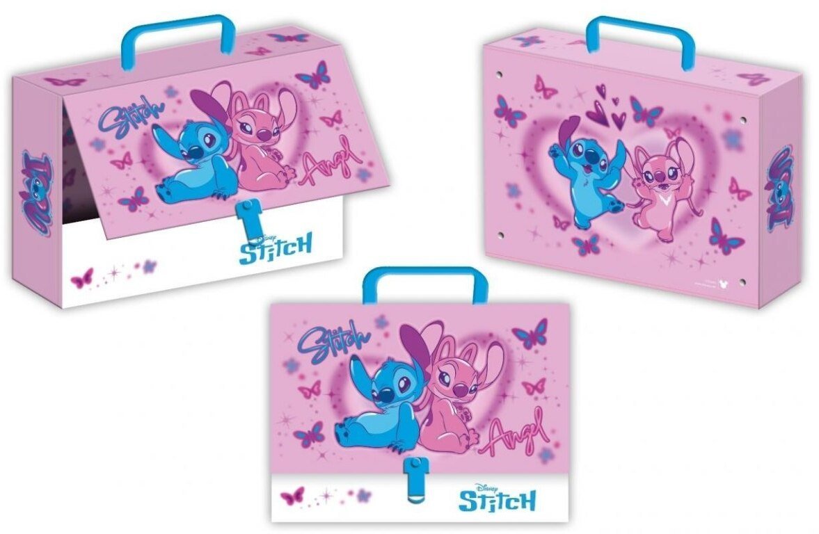 Beniamin Teczka z rączką Stitch Pink
