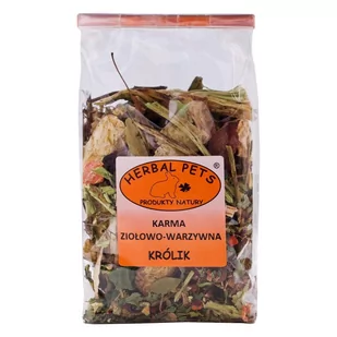 Herbal Pets KARMA ZIOŁA-WARZYWA KRÓLIK - Przysmaki dla gryzoni - miniaturka - grafika 1