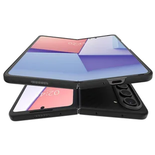 Etui SAMSUNG GALAXY Z FOLD 5 Spigen Airskin czarne - Etui i futerały do telefonów - miniaturka - grafika 5