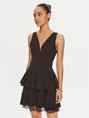 Sukienki - Rinascimento Sukienka koktajlowa CFC0121820003 Czarny Regular Fit - miniaturka - grafika 1