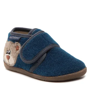 Kapcie Naturino Carillon 0014000627.01.0C01 Granatowy - Buty dla chłopców - miniaturka - grafika 1