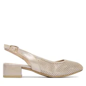 Czółenka - Czółenka Caprice 9-29602-44 Beżowy - miniaturka - grafika 1