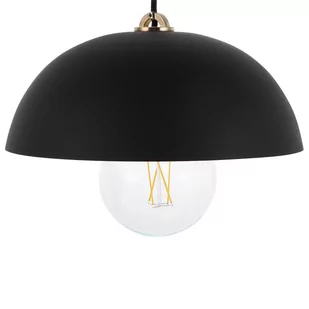 Beliani Lampa wisząca czarna TORDERA - Lampy sufitowe - miniaturka - grafika 1