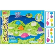 Masy plastyczne - Magiczny piasek świecący w ciemności z formakami - miniaturka - grafika 1