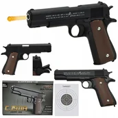 Zabawki militarne - Na Kulki Pistolet Replika Karabin Metal Asg Broń - miniaturka - grafika 1