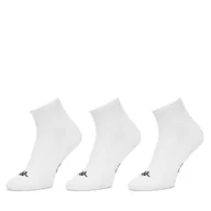Skarpetki męskie - Skarpety Kappa KR_FRESH_SS25 (3-PACK) Biały - miniaturka - grafika 1