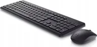 Zestawy myszka + klawiatura - Dell Zestaw bezprzewodowy mysz i klawiatura KM3322W UK QWERTY - miniaturka - grafika 1
