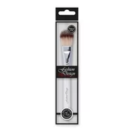 Pędzle do makijażu - Top Choice Fashion Design Pędzel do nakładania fluidu White Line (37207) 1szt 5905710037207 - miniaturka - grafika 1