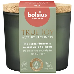 Świeca zapachowa Bolsius True Joy Botanic Freshness 21 godzin - Świece - miniaturka - grafika 1